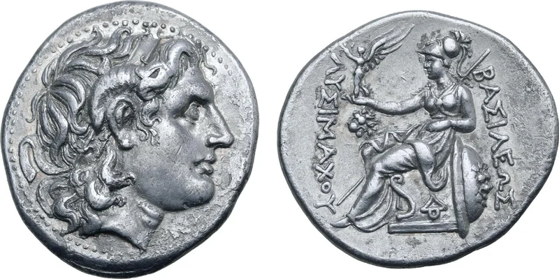 سکه نقره اسکندر مقدونی