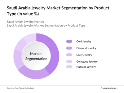 انوع محصولات در بازار طلا و جواهر عربستان