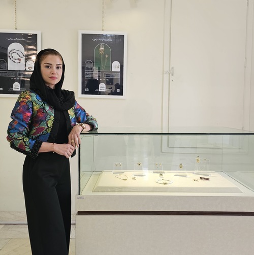 نغمه طاهری طراح جواهرات