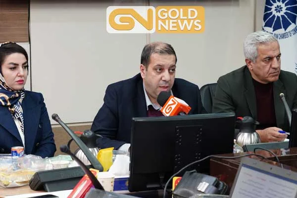 محسن حدودی رئیس انجمن طلا تهران