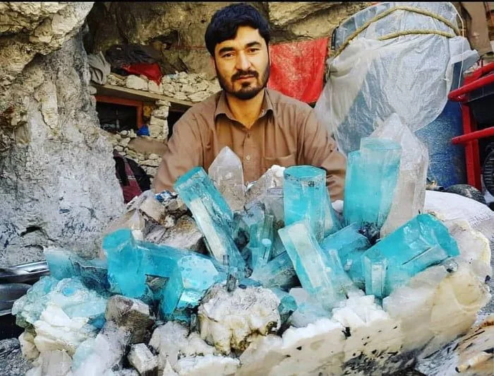 بزرگترین  آکوامارین کشف شده در پاکستان 