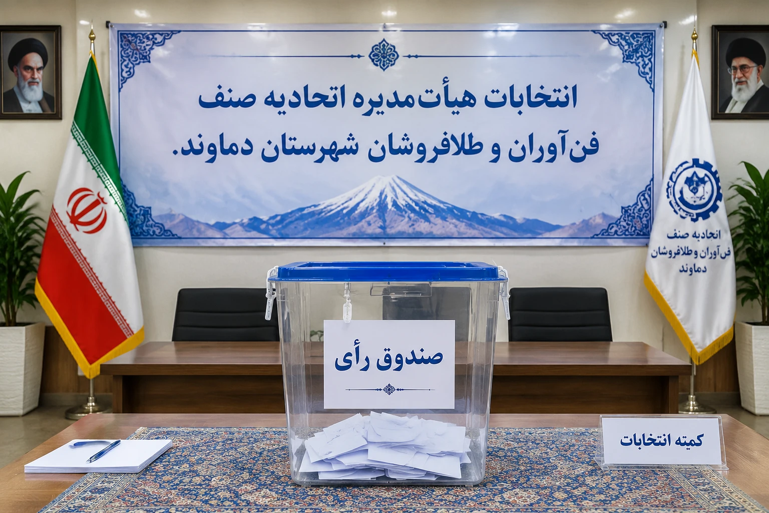 انتخابات اتحادیه صنف طلافروشان دماوند ۱۲ آبان برگزار می شود