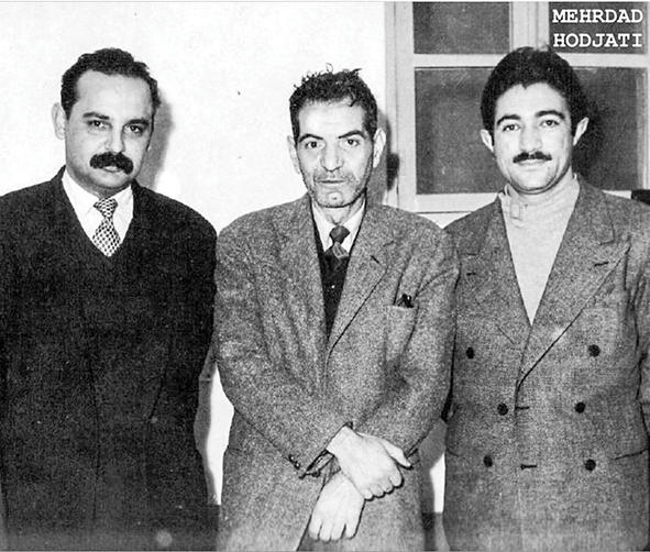 عکس کمتر دیده شده سه شاعر بزرگ ایران 