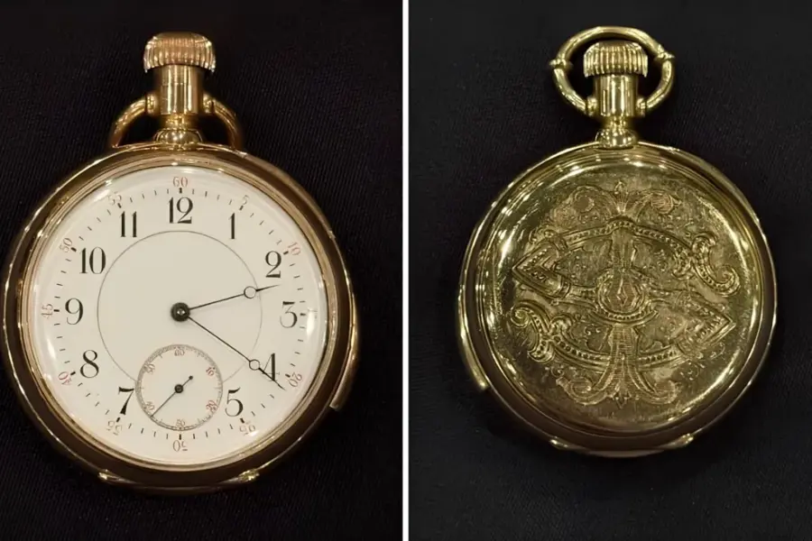 ساعتی که لحظه ی غرق شدن تایتانیک را ثبت کرد، چقدر می ارزد؟