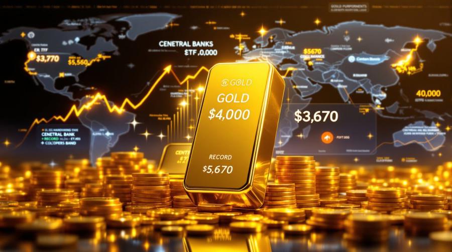 بازار جهانی طلا روی قله ای از واقعیت و بلوف