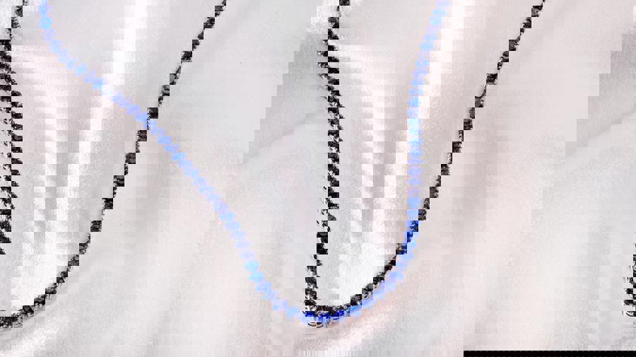 گردنبند تنیسیِ یاقوتِ یک ستارهٔ