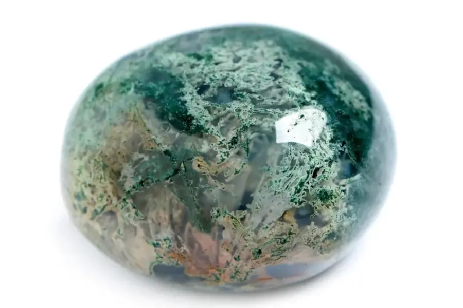 سنگ عقیق خزه ای (mooss agate)
