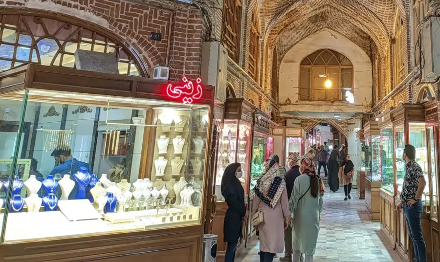 بازار طلای تبریز در شرایط جنگی هم بسته نشد