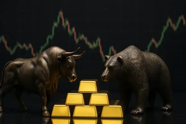 پیش بینی 50 درصدی وال استریت از رشد هفتگی طلا 