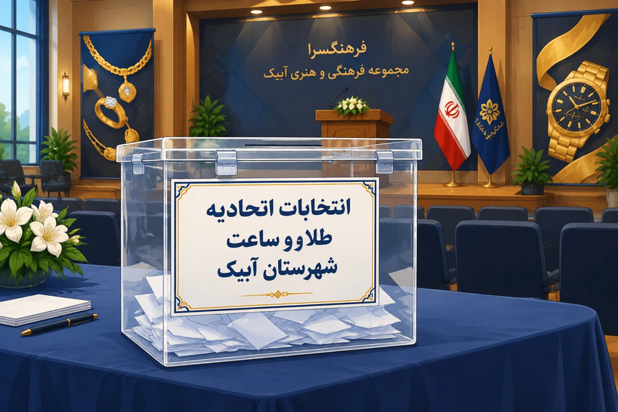 انتخابات اتحادیه طلا و ساعت آبیک 29 مهر برگزار می شود