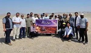 زرند کانون توجه ژئوتوریسم ایران شد؛ پایان موفق سومین جشنواره شهاب سنگ