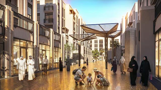  رونمایی از اولین خیابان جهان که با طلا فرش می شود