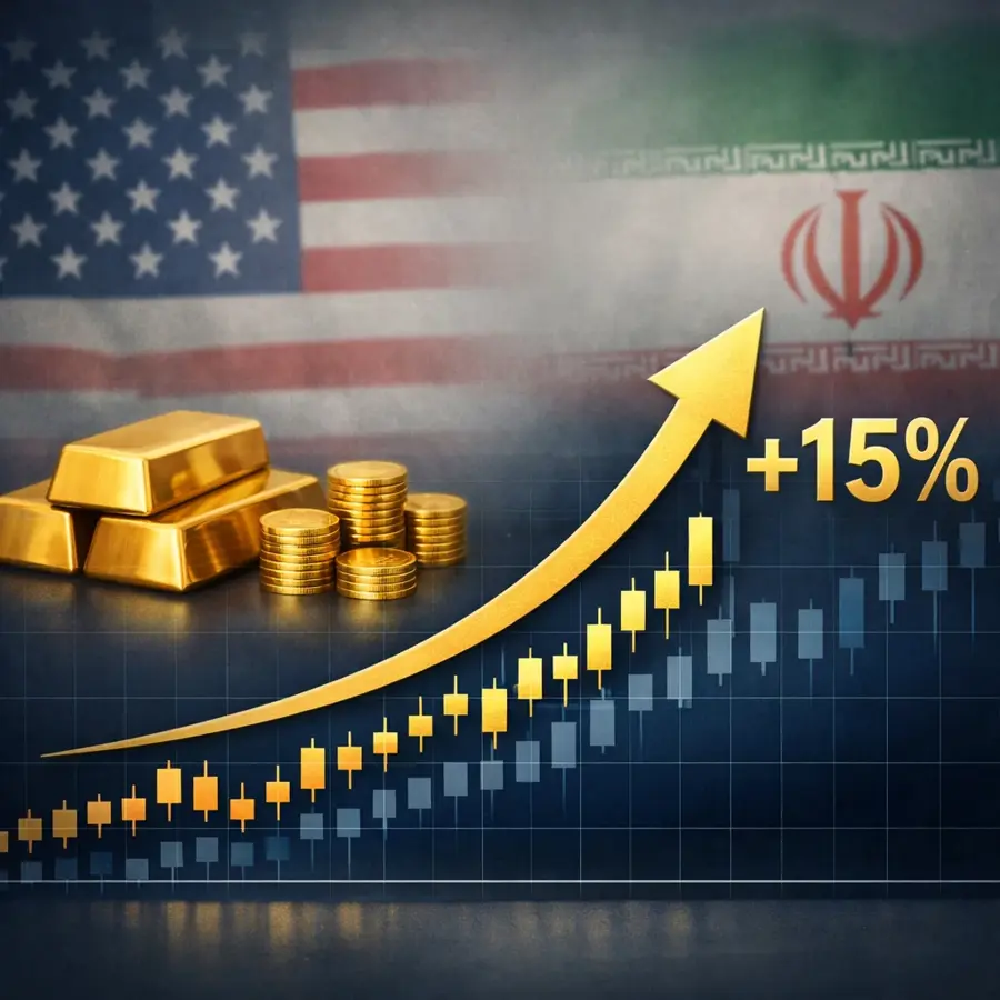 احتمال جهش ۱۵ درصدی طلا با آغاز جنگ ایران و آمریکا