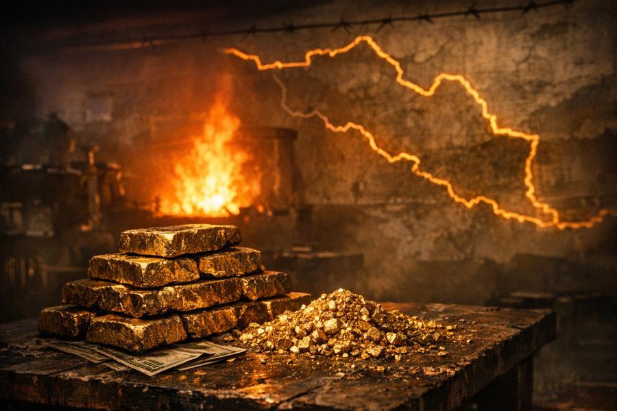ردپای طلای قاچاق در کوره های زیرزمینی زاهدان