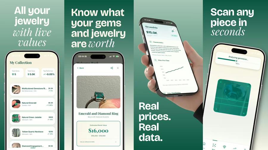 عرضه اپلیکیشن هوش مصنوعی برای شناسایی سنگ های قیمتی
