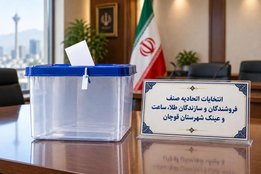 انتخابات اتحادیه طلا و ساعت قوچان ۸ مهر برگزار می شود