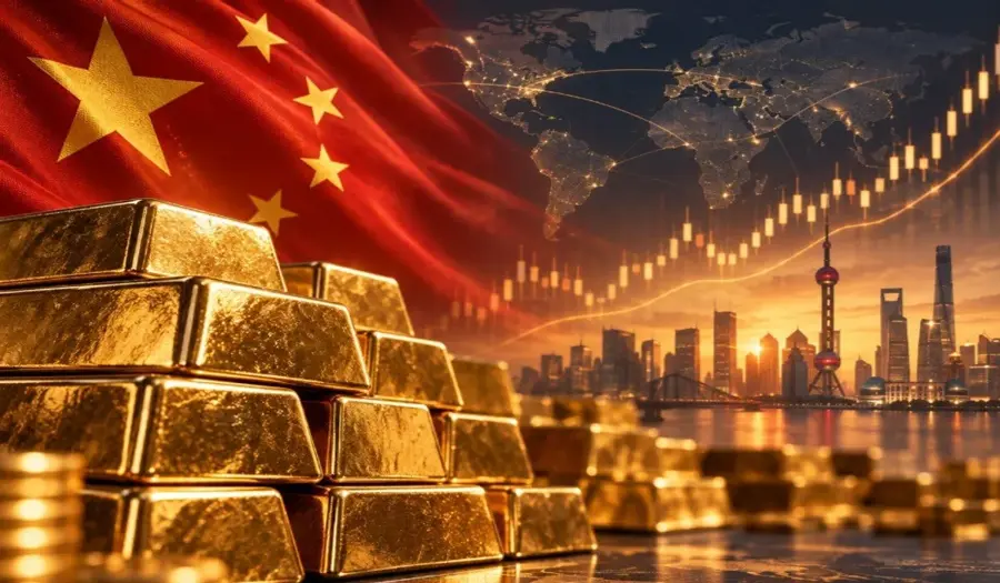 ذخایر طلای چین به ۳۵۰ میلیارد دلار رسید